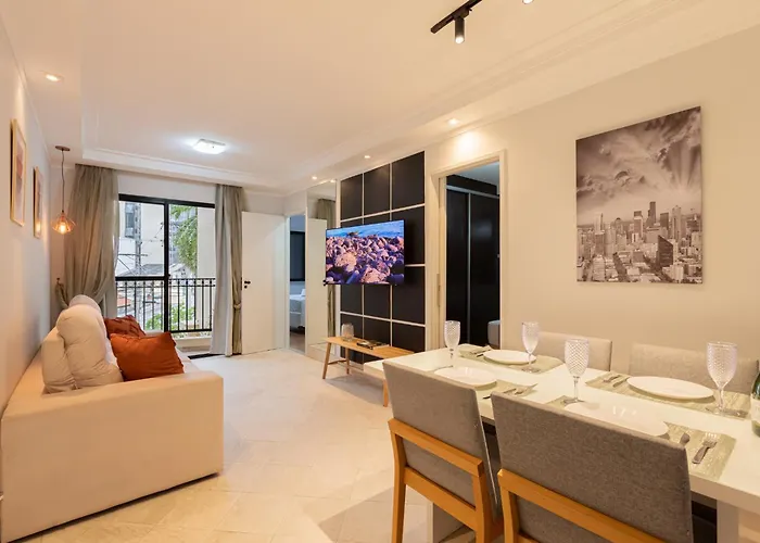 Easy Star - Lindo Apto Dois Quartos Na Vila Olimpia - Pq01H