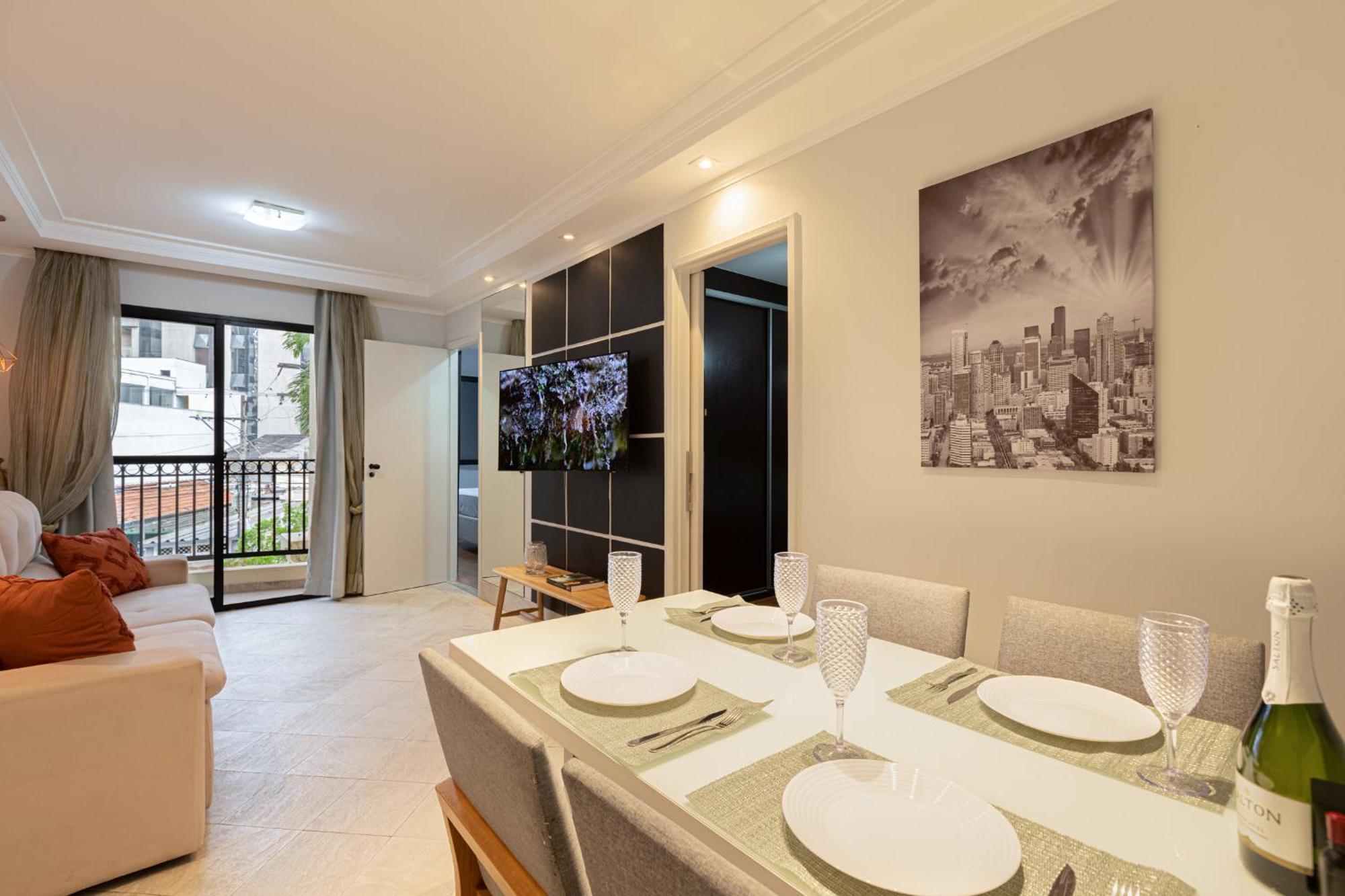 Easy Star - Lindo Apto Dois Quartos Na Olimpia - Pq01h Apartamento *