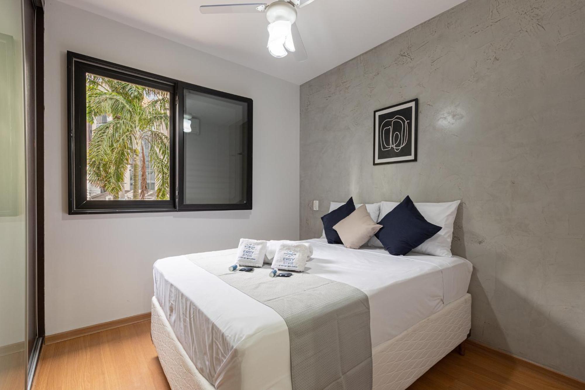 Easy Star - Lindo Apto Dois Quartos Na Olimpia - Pq01h Apartamento São Paulo