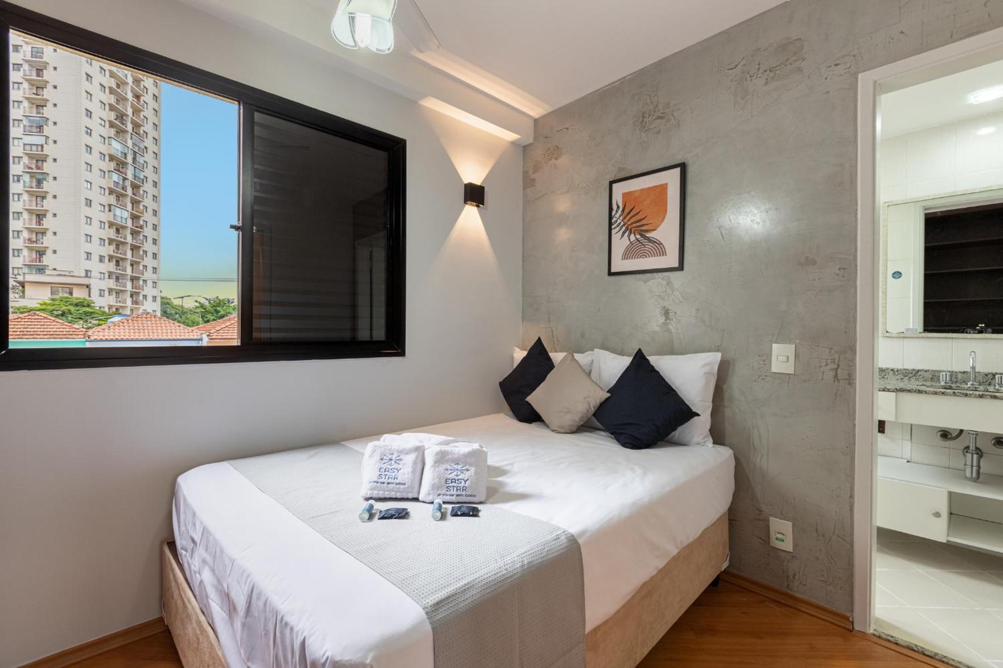 Easy Star - Lindo Apto Dois Quartos Na Olimpia - Pq01h Apartamento