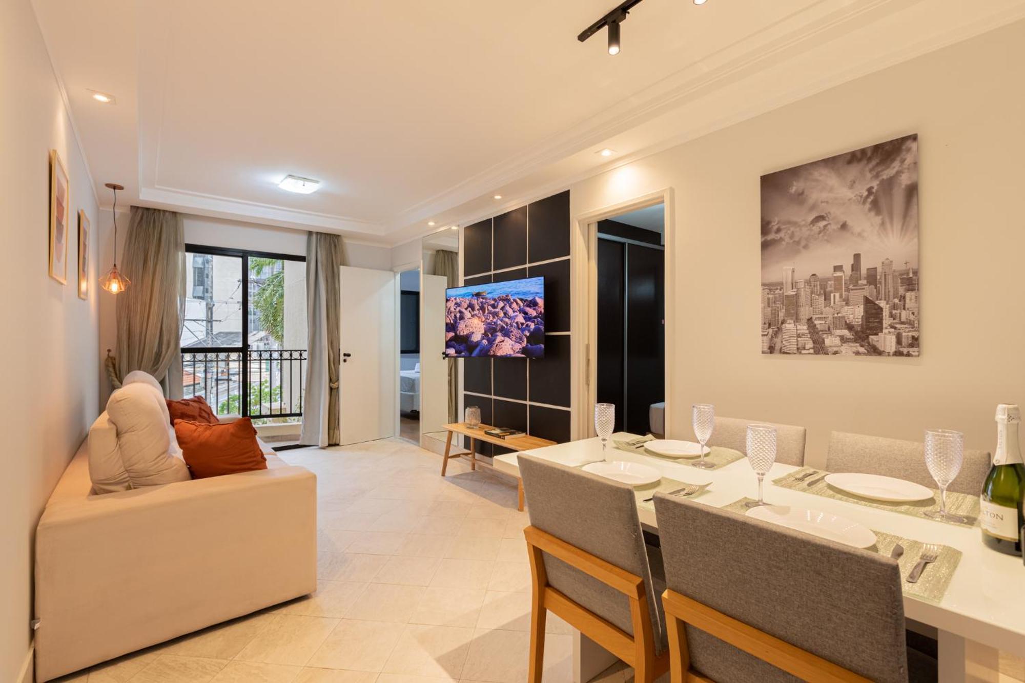 Apartamento Easy Star - Lindo Apto Dois Quartos Na Olimpia - Pq01h São Paulo