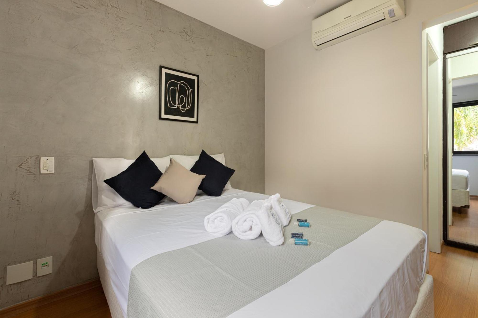 Apartamento Easy Star - Lindo Apto Dois Quartos Na Olimpia - Pq01h *