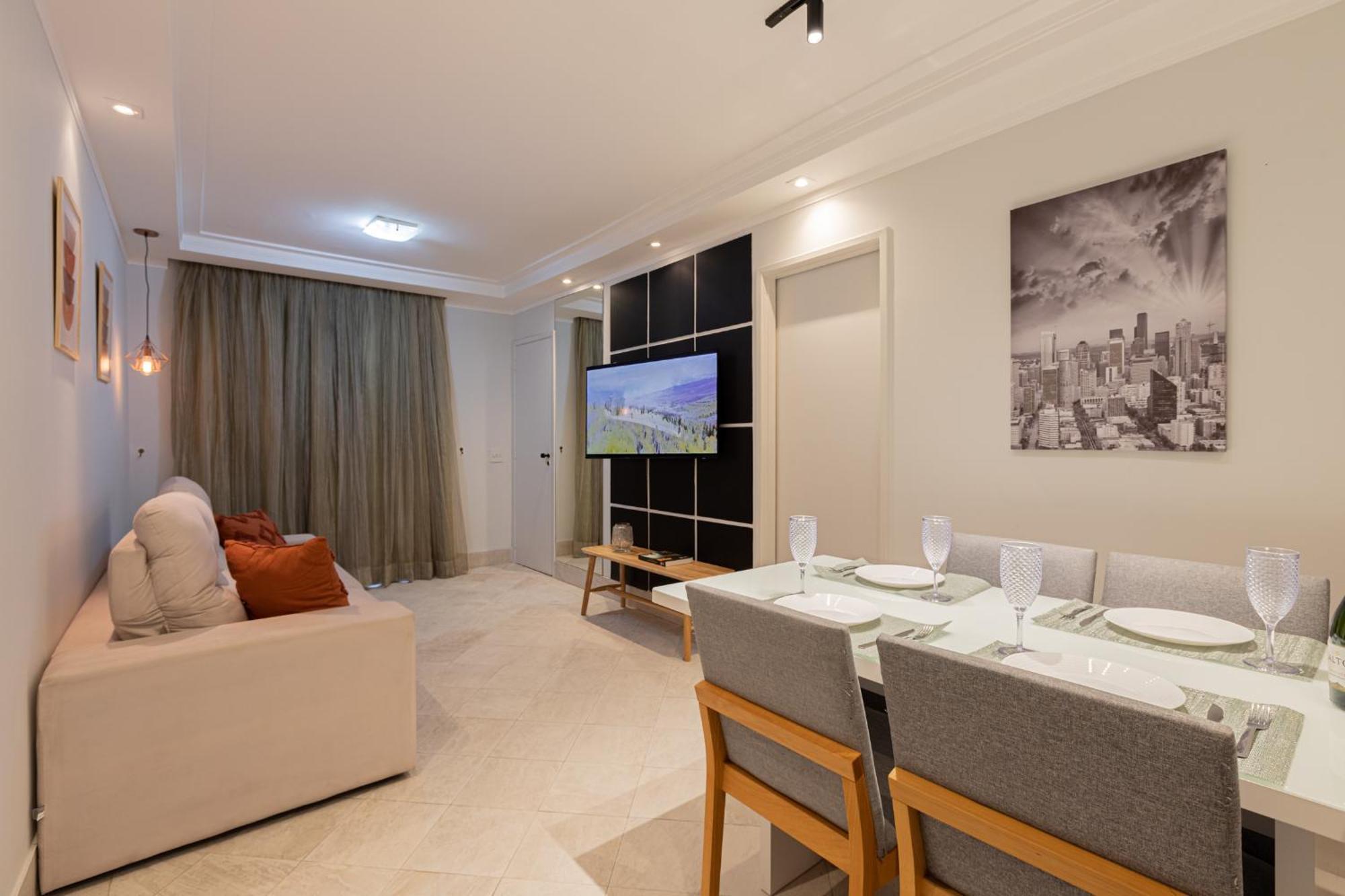 Easy Star - Lindo Apto Dois Quartos Na Olimpia - Pq01h Apartamento *